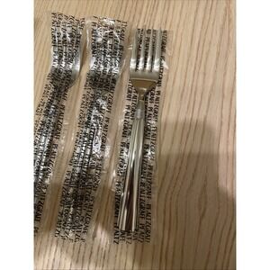 Pfaltzgraff Kenilworth or Fortessa Doria stainless steel salad fork. (5)